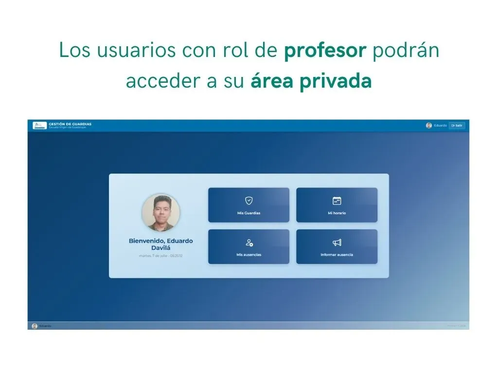 Sistema de Gestión de Guardias — 2