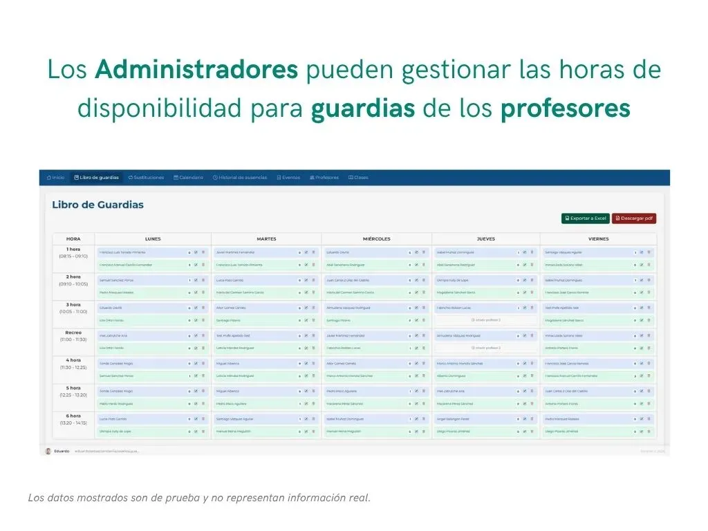 Sistema de Gestión de Guardias — 6